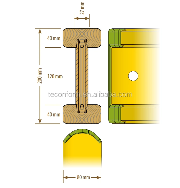 Tecon Formwork Systems H20 LVL Timber Beam